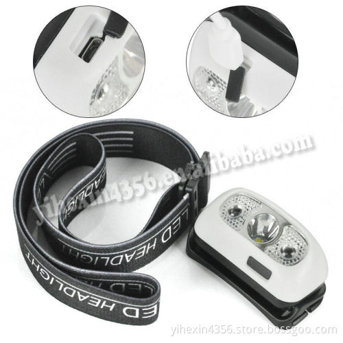 High Power 3W Sensor LED Headlamp For Fishing,Camping